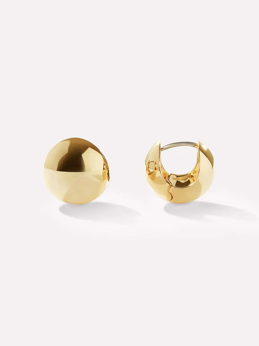 Boucles d’Oreilles Dorées